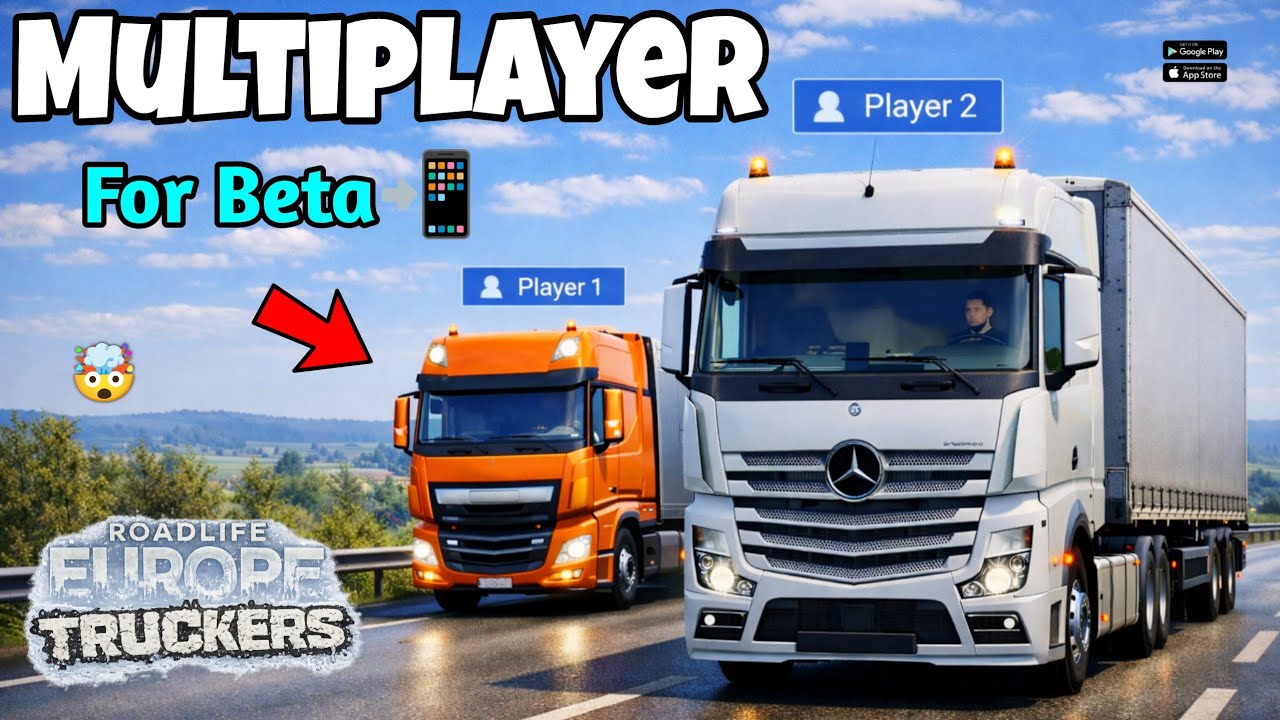 Roadlife Europe: Truckers – Multiplayer Mode Confirmed for Beta🤯🔥