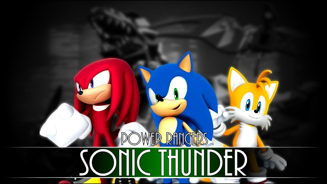 Power Rangers: Dino Thunder || Styled: Sonic the Hedgehog