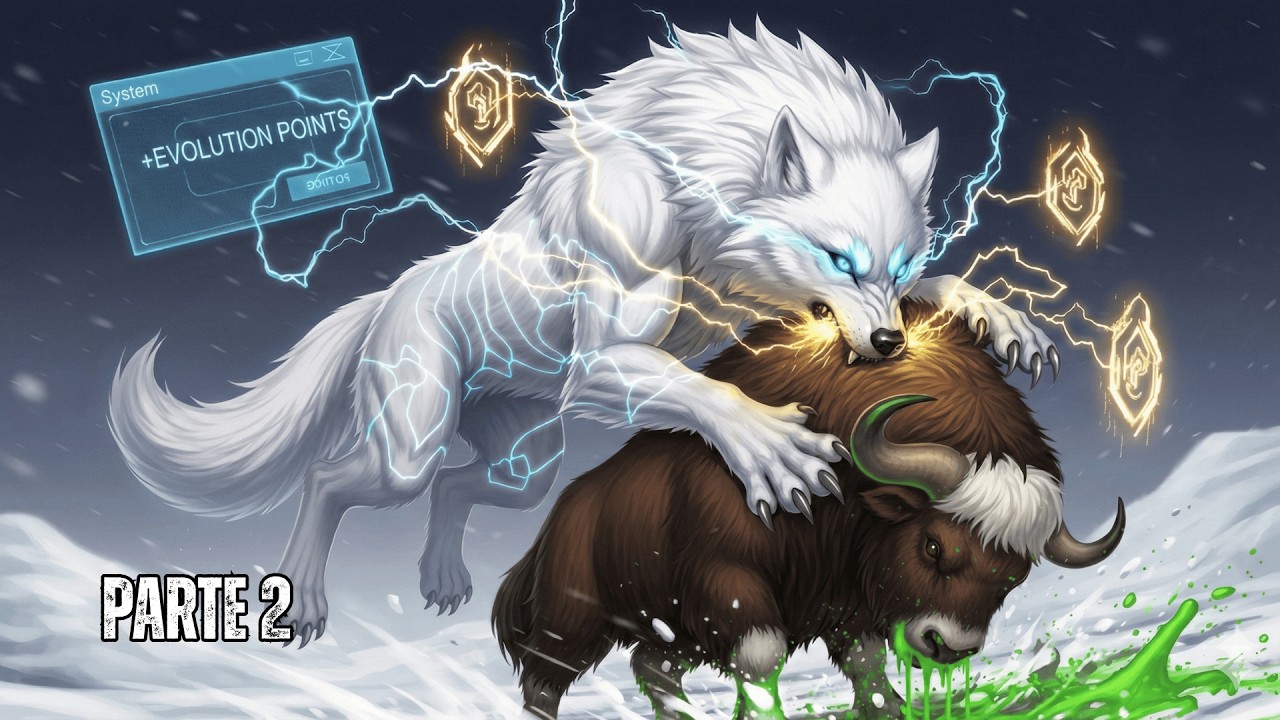 ☢️(Parte 2)¡RENACÍ como un LOBO! SOLO debo comer para EVOLUCIONAR infinitamente