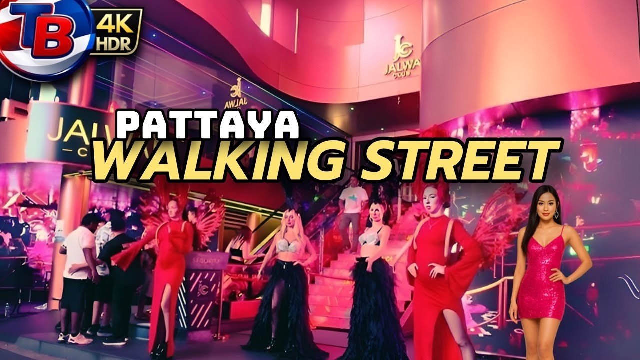 EXPLORE Pattaya Thailand's AMAZING Nightlife on Walking Street