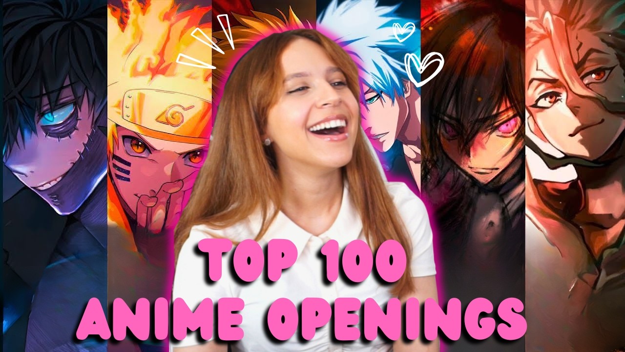 Anime Newbie Reacting to TOP 100 ANIME OPENINGS | First TIme Watching