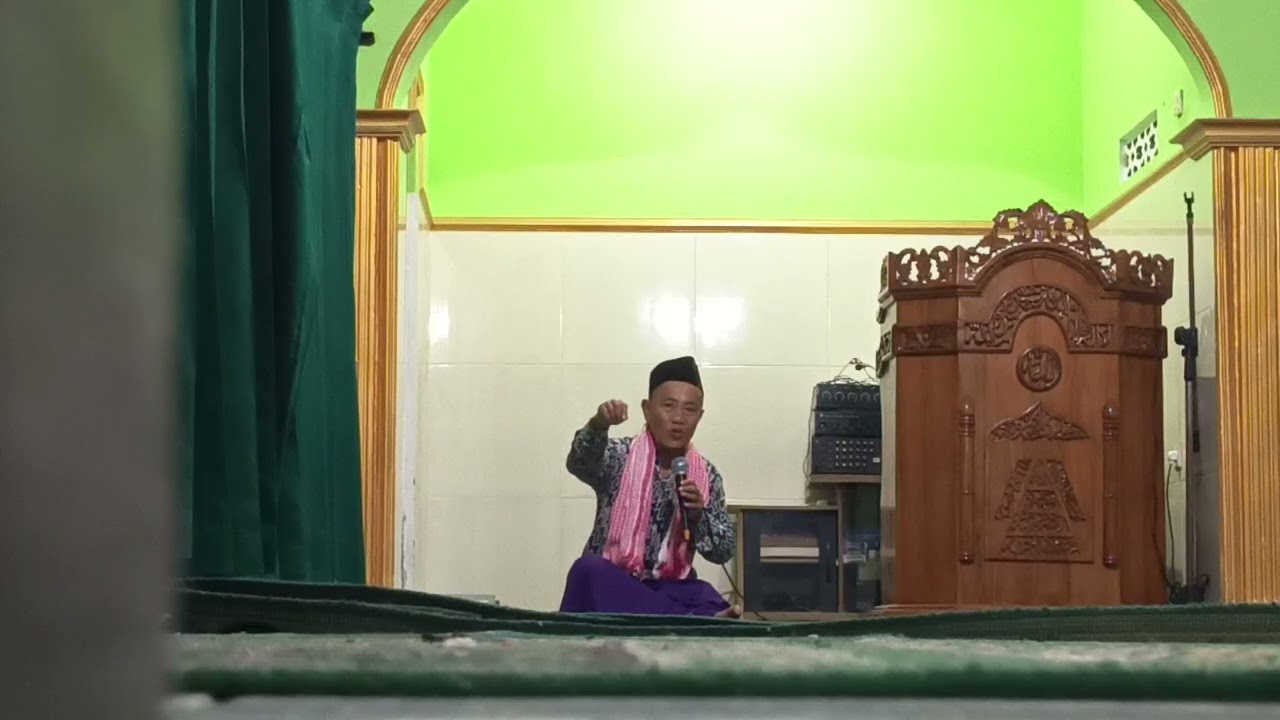 Kuliah Subuh hari ke 16 Ramadan. Masjid Baiturrahman Tamansari. Ustaz Moh Akhyas