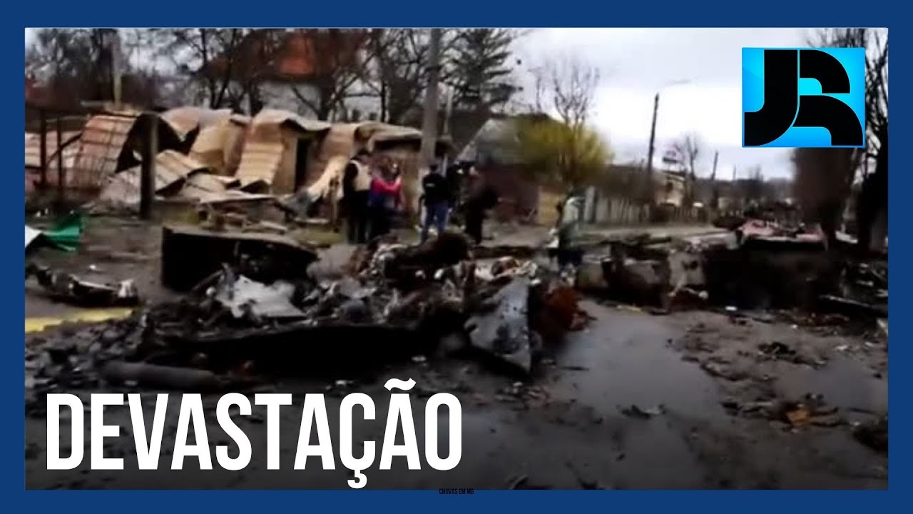 Exército ucraniano retoma áreas próximas de Kiev e encontra cenário de devastação