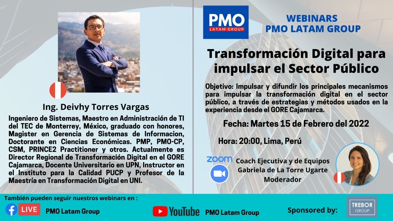 Transformaci&oacute;n Digital para impulsar el Sector P&uacute;blico