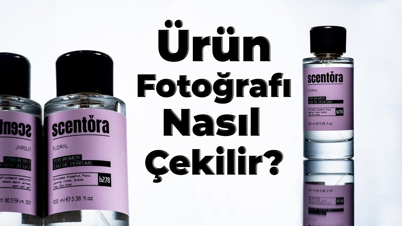 Мы фотографируем парфюмерию / фотосъемку продуктов электронной коммерции с помощью Paraflaş