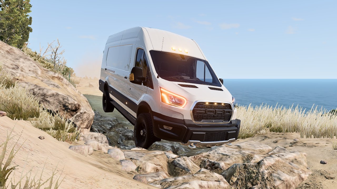 Ford Trasit Offroad - BeamNG drive gameplay
