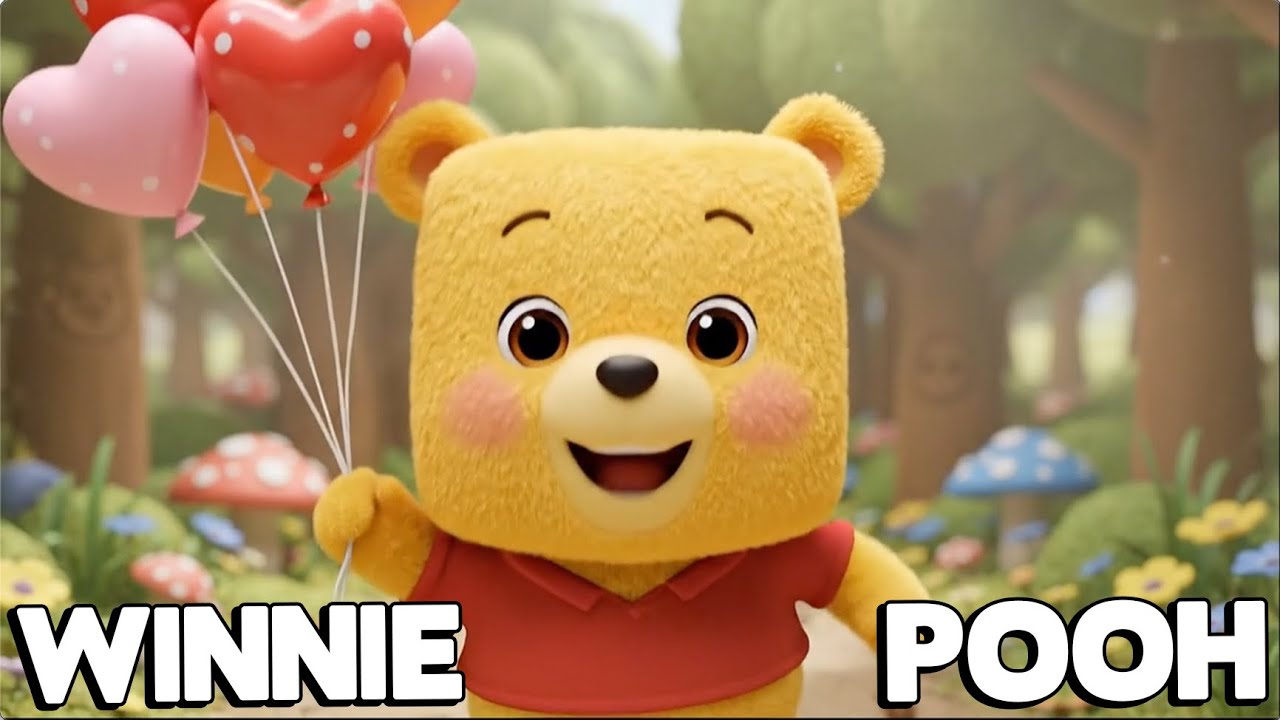 Skidamarink a-dink a-dink 🎵 Winnie Pooh - Kids Songs #preschoolsongs