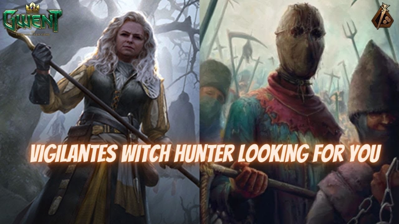 GWENT | Brutal Witch Hunter Giving Bounty To Enemy | Portal Summoning Vigilates