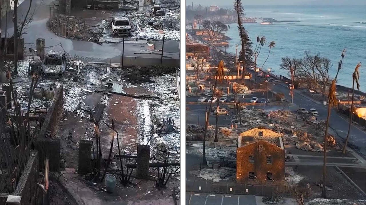 Hawaii Wildfires Destroy 17 Firefighters’ Homes