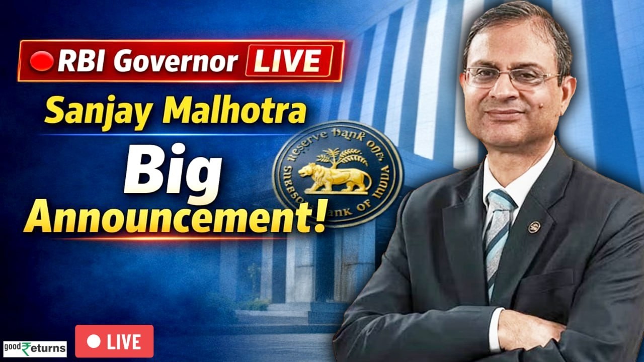 RBI Governor Sanjay Malhotra:Monetary Policy के बाद RBI Governor Sanjay Malhotra का प्रेस कॉन्फ्रेंस