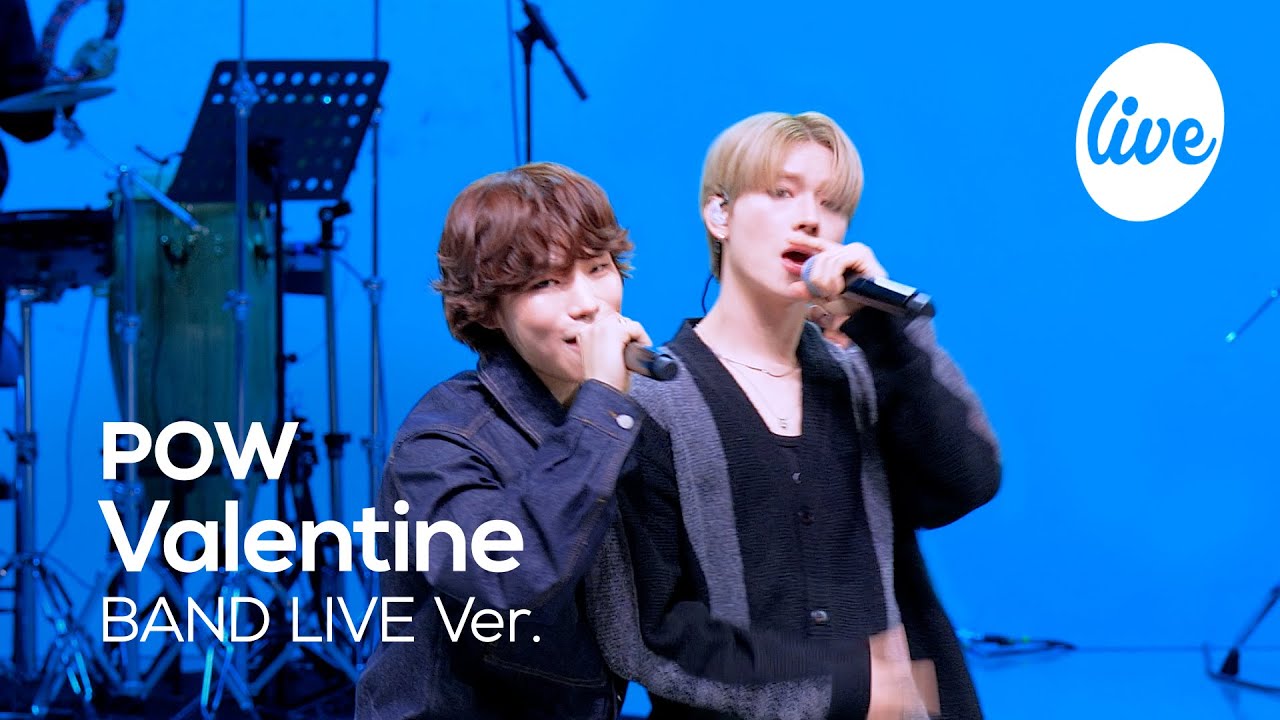 [4K] POW - “Valentine” Band LIVE Concert [it's Live] шоу живой музыки