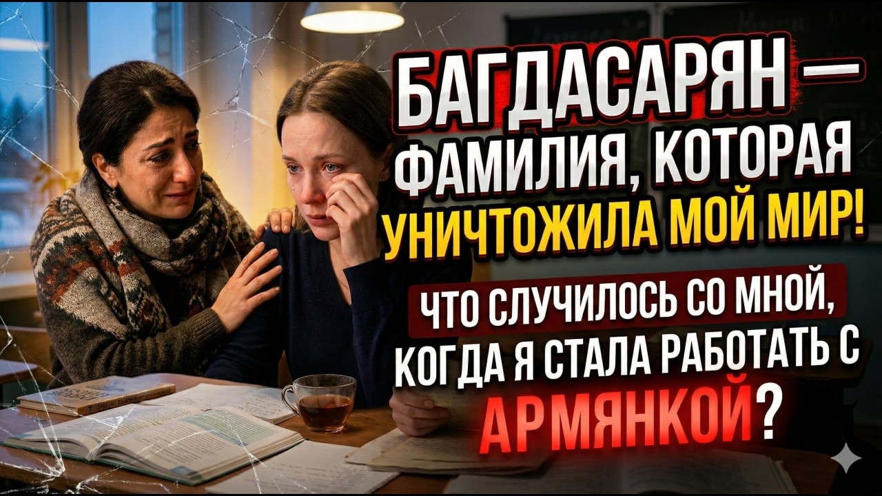 Багдасарян — фамилия которая уничтожила мой мир...Что случилось  когда я стала работать с армянкой