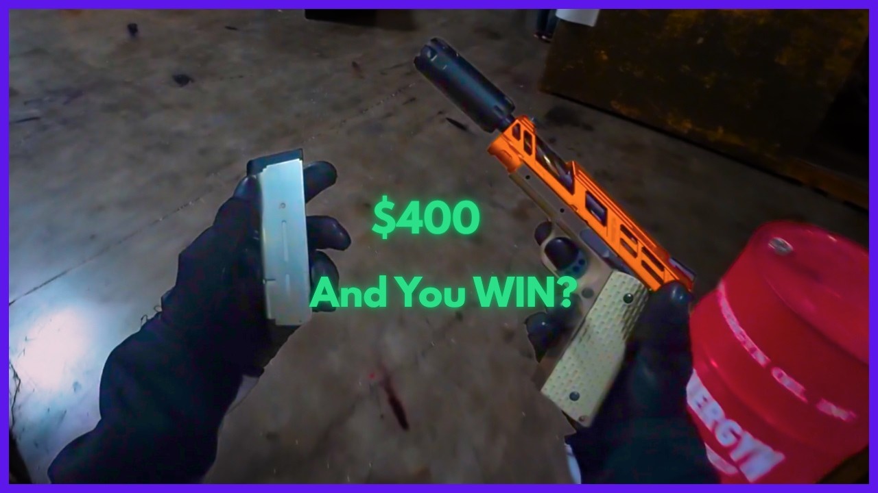 THIS AIRSOFT GUN IS PAY TO WIN (TO EASY)
