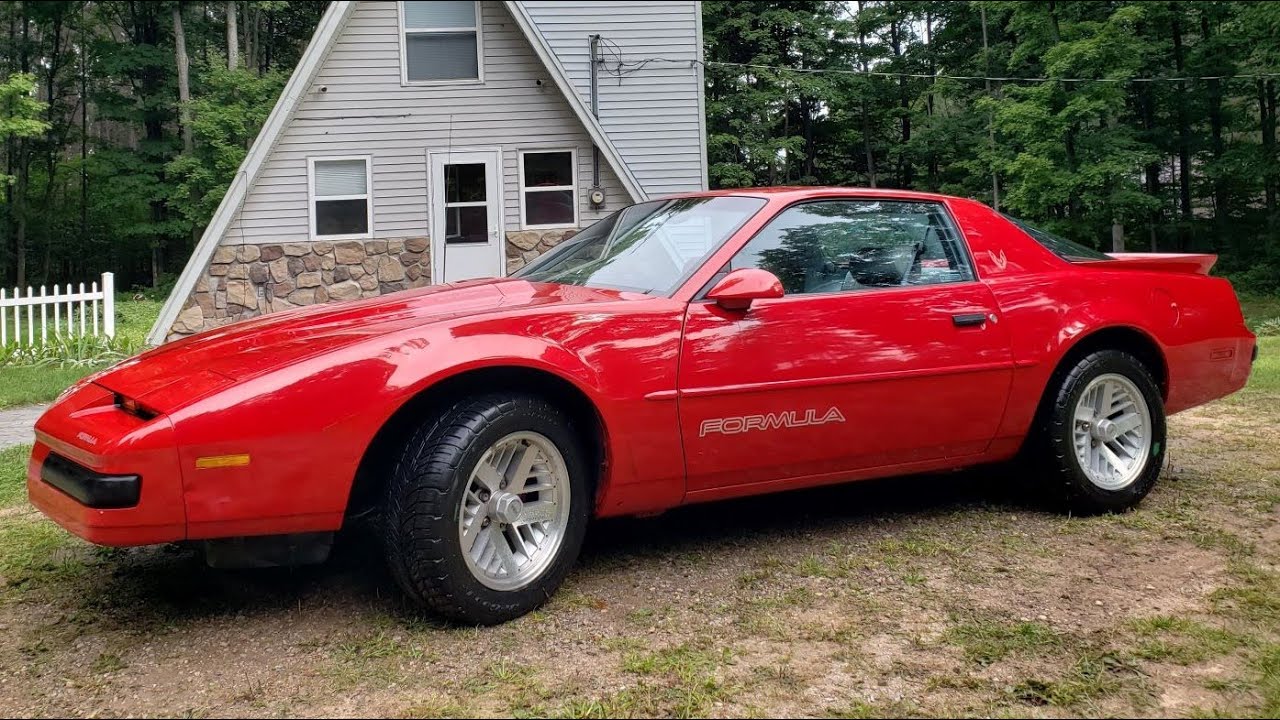 Here's how a 1988 Pontiac Firebird Formula WS6 Looks after 32 Years and 100k Miles