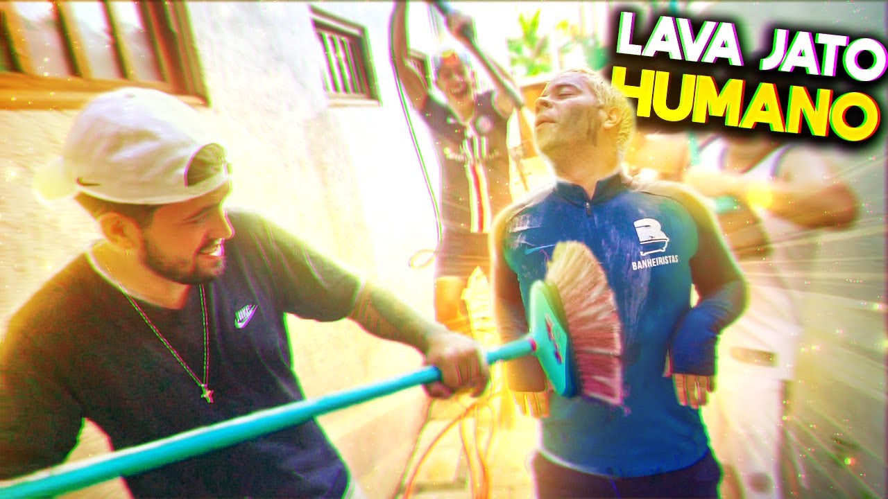 Criei um LAVA JATO de HUMANOS! *LIMPA TUDO*