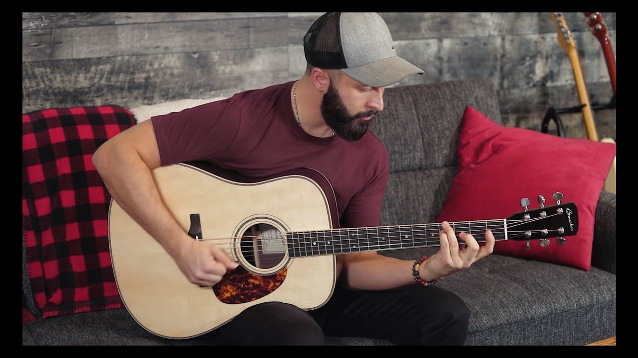 Boucher SG-52-I Studio Goose Dreadnought “Blue Moon’’