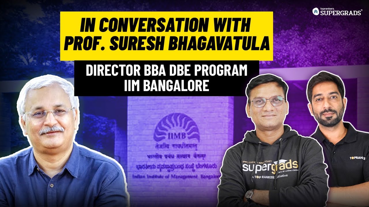 Supergrads Exclusive Interview with IIM Bangalore on its New Online BBA Program 🤩| @IIMBofficial