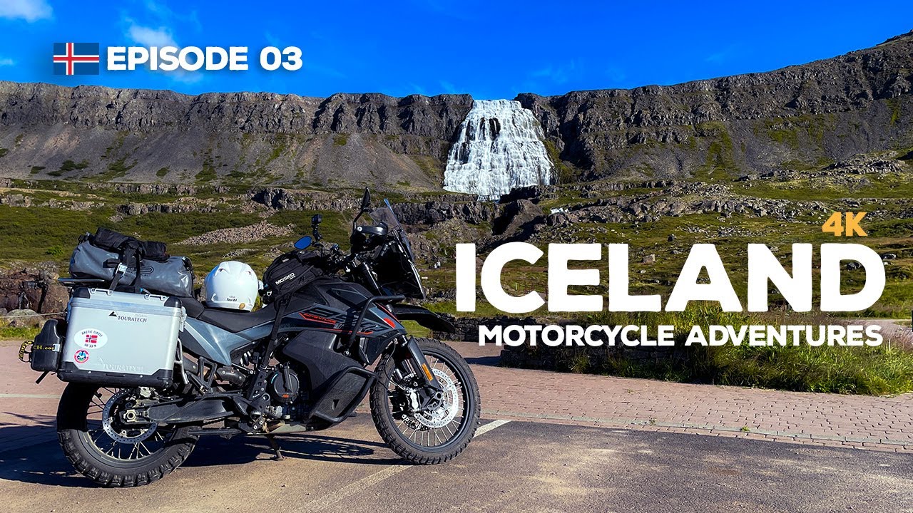 Once Upon a Time in the Westfjords [S01E03] - Lonely Road Iceland Motorcycle Adventure (4K)