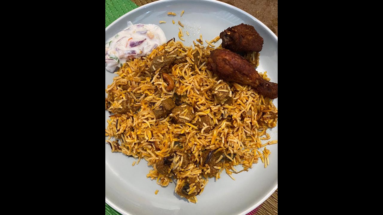 dum biriyani - easiest way to make dum biriyani - Ramzee kitchen