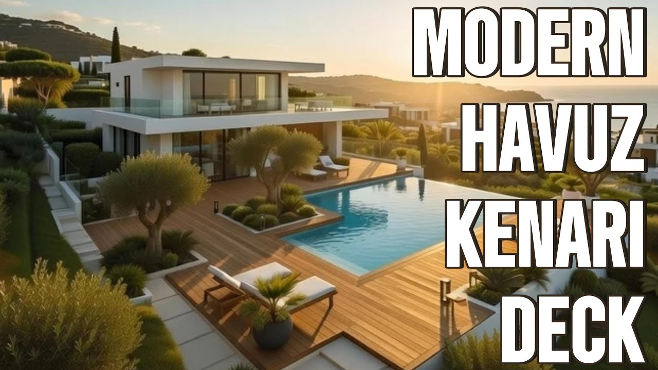 Havuz Kenarında Neden Kompozit Deck Kullanmalısınız? | Güvenli ve Bakımsız Zeminler