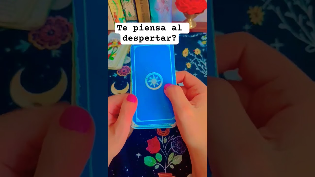 te piensa al despertar ,? #tarot #amor #tarotreading #lectura