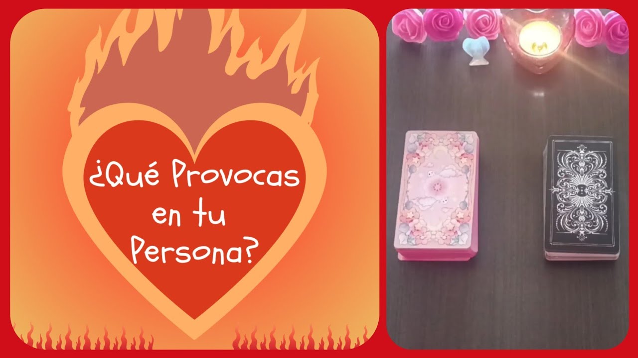 🩷❤️‍🔥¿Qué le PROVOCAS? ¿Le Gustas, Te Desea, Te ama..? TAROT INTERACTIVO DE AMOR