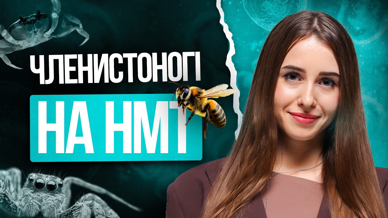 🩵 Усе про Членистоногих на НМТ з біології | TURBO ZNO | Підготовка до НМТ 2026