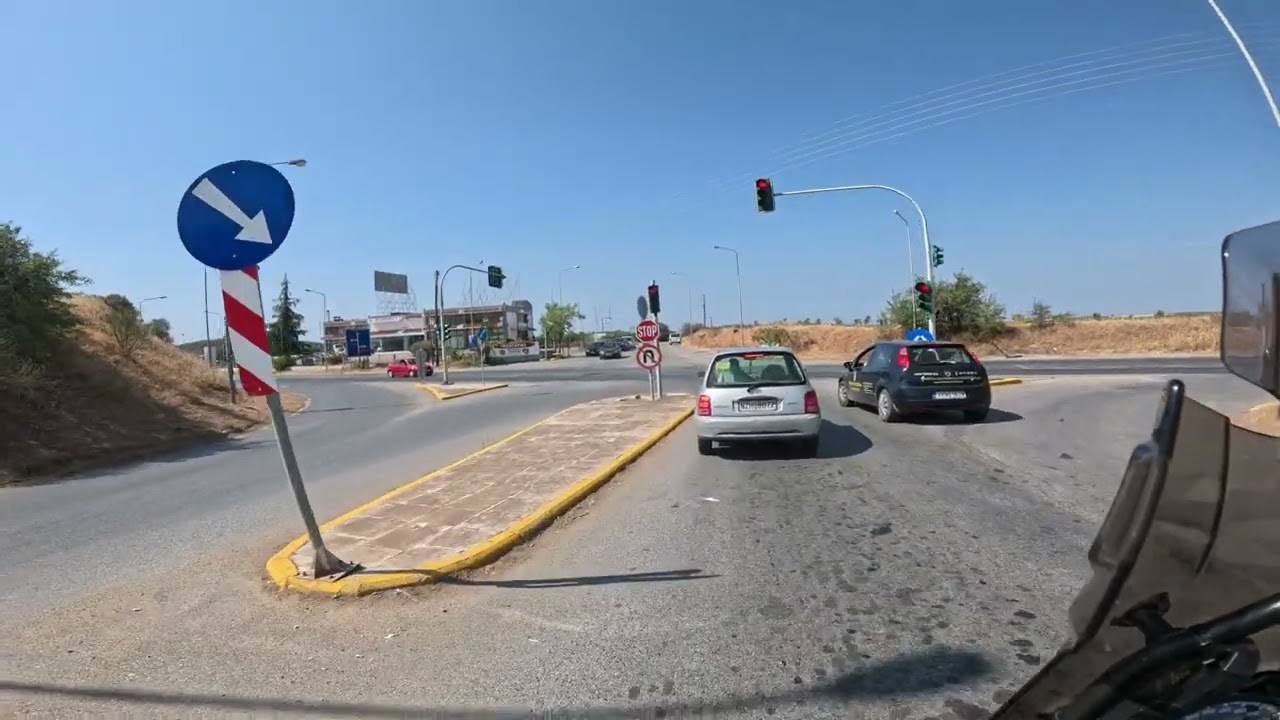 Πορταριά Χαλκιδικής - Ν.Μουδανια εως Τριγλια παραλιακα.Travelling in Greece