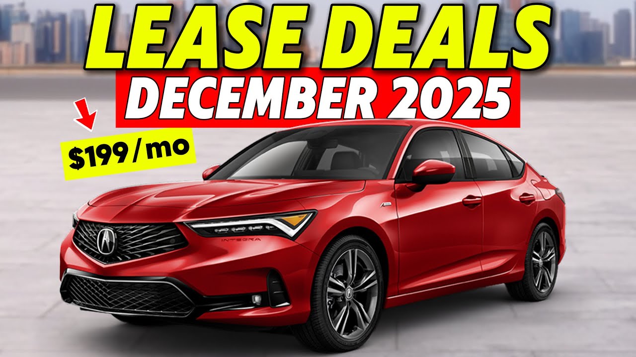 17 Best Car Lease Deals for December 2025 &mdash; Cheap Lease Deals 2025