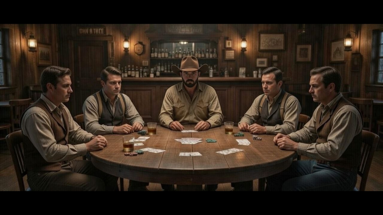 They laughed when the cowboy joined the game—But he had shocking plans