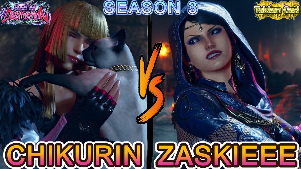 Chikurin (Lili) vs Zaskieee (Zafina) | Tekken 8 Season 3 – high level gameplay