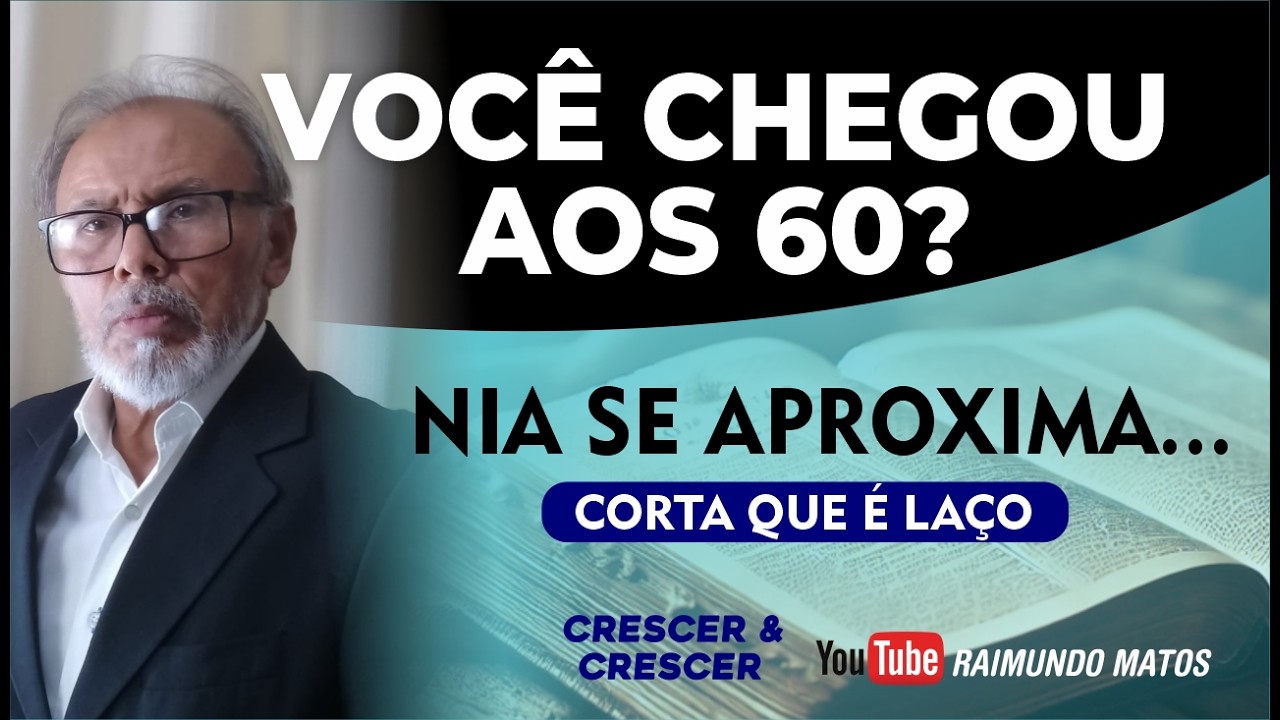 CRESCER & CRESCER / Chegou aos 60+? Nia se aproxima...Corta, é laço!