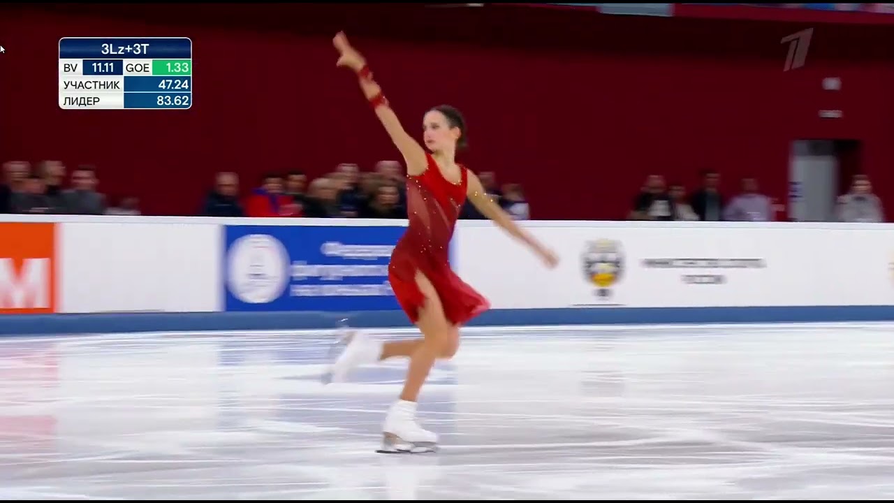 🥉Sofia Dzepka. Free Skate. 2025 Junior Russian figure skating championships.