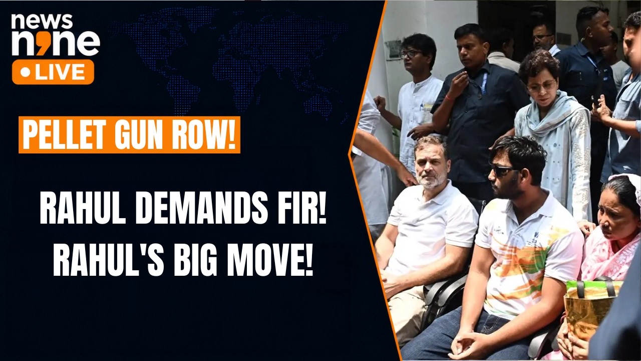 Rahul Gandhi Reaches Police Station Over Jantar Mantar Student Protest | Demands FIR | News9