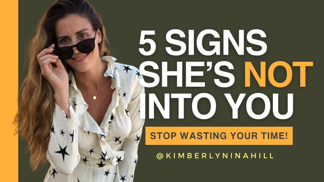5 Clear Signs She's NOT Into You | Dating Coach Reveals Red Flags