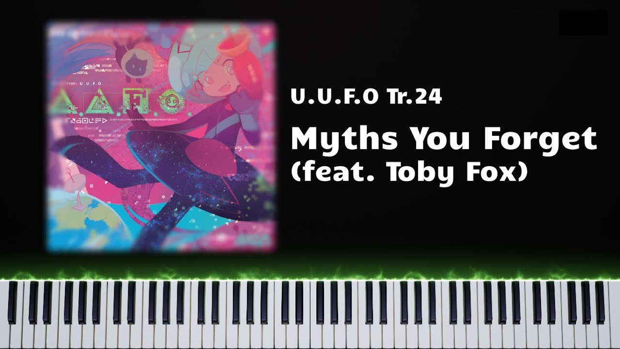 Camellia - Myths You Forget (feat. Toby Fox) | piano edit.