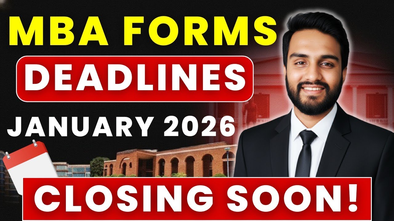 Don&rsquo;t Miss These MBA College Forms! | Application Deadlines Jan 2026 (Top MBA Colleges) CAT,XAT,CMAT