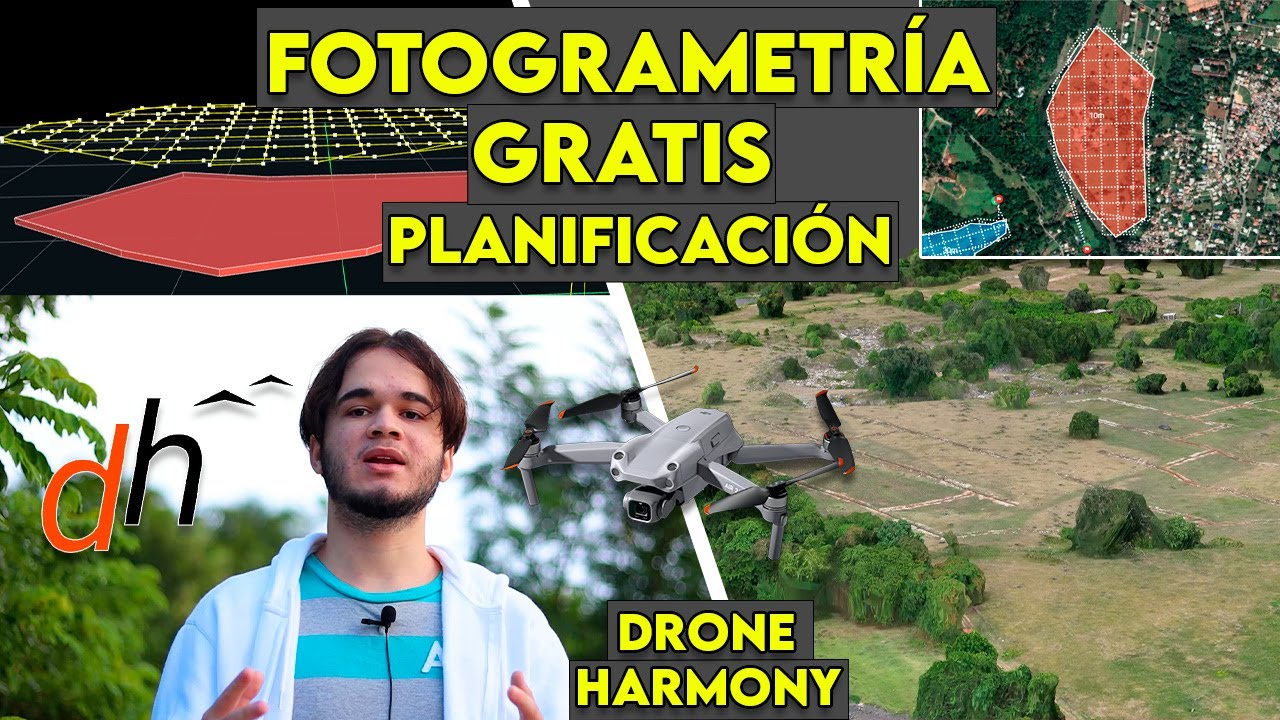 Planificar Misiones de Fotogrametría 100% GRATIS con casi CUALQUIER DRON - Drone Harmony a fondo