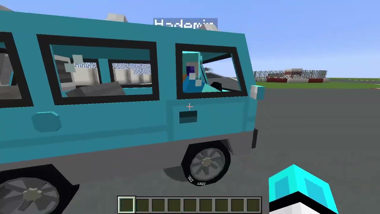 Minecraft MrCrayfish's Vehicle Mod - Çarpışan Arabalar