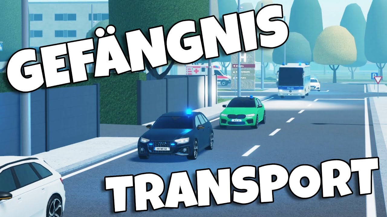 GEFÄNGNIS TRANSPORT ESKALIERT KOMPLETT | GANG-ANGRIFF auf KONVOI in Notruf Hamburg | ROBLOX Deutsch