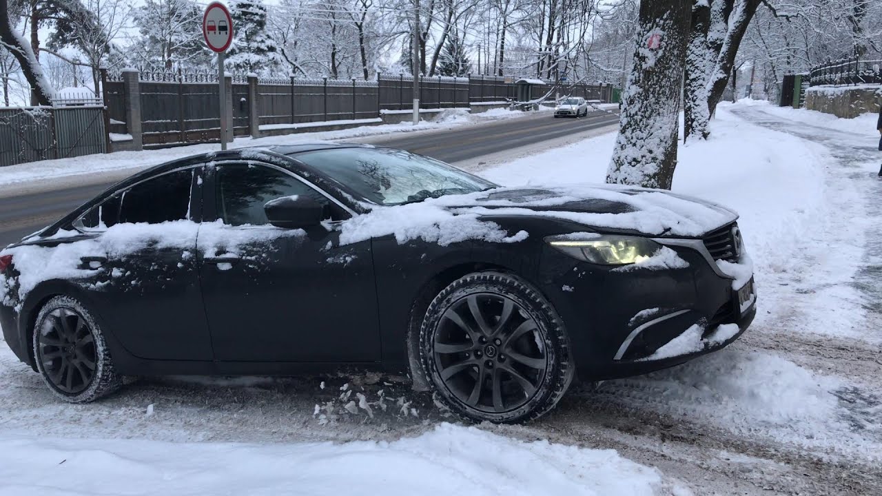 2018 Mazda 6 - UpHill Test - Choose  best AT mode for OffRoad ?!