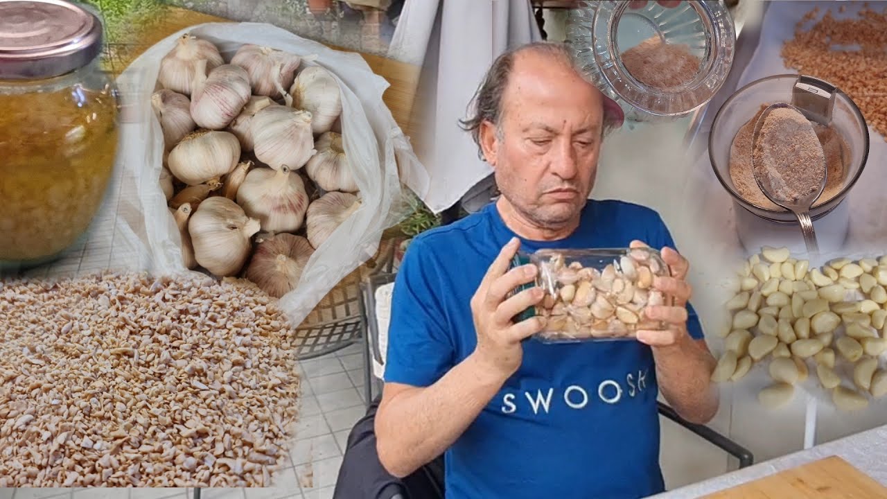 كيف تحتافضي بالثوم لمدة سنة او اكثر بدون مجمد /إزالة رائحة الثوم من اليدين بسرعة بدون اي صابون