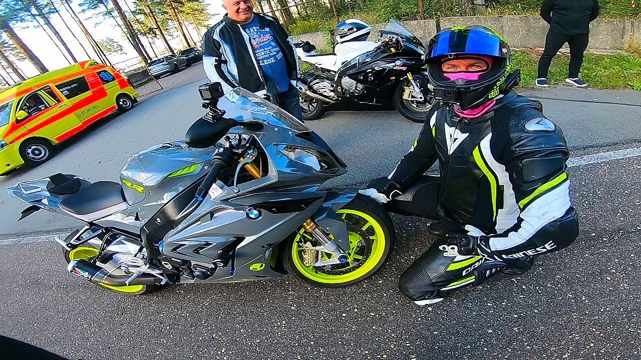 ПЕРВЫЙ ВЫЕЗД на ТРЕК на BMW s1000rr  | Прокатился на YAMAHA MT 09