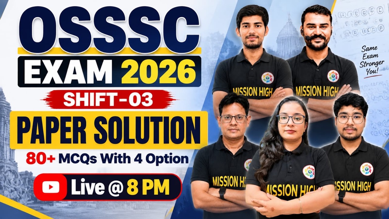 OSSSC Nursing Officer Shift-3 Exam Analysis 2026 | Complete Paper Solution With 4 Options #ossscexam