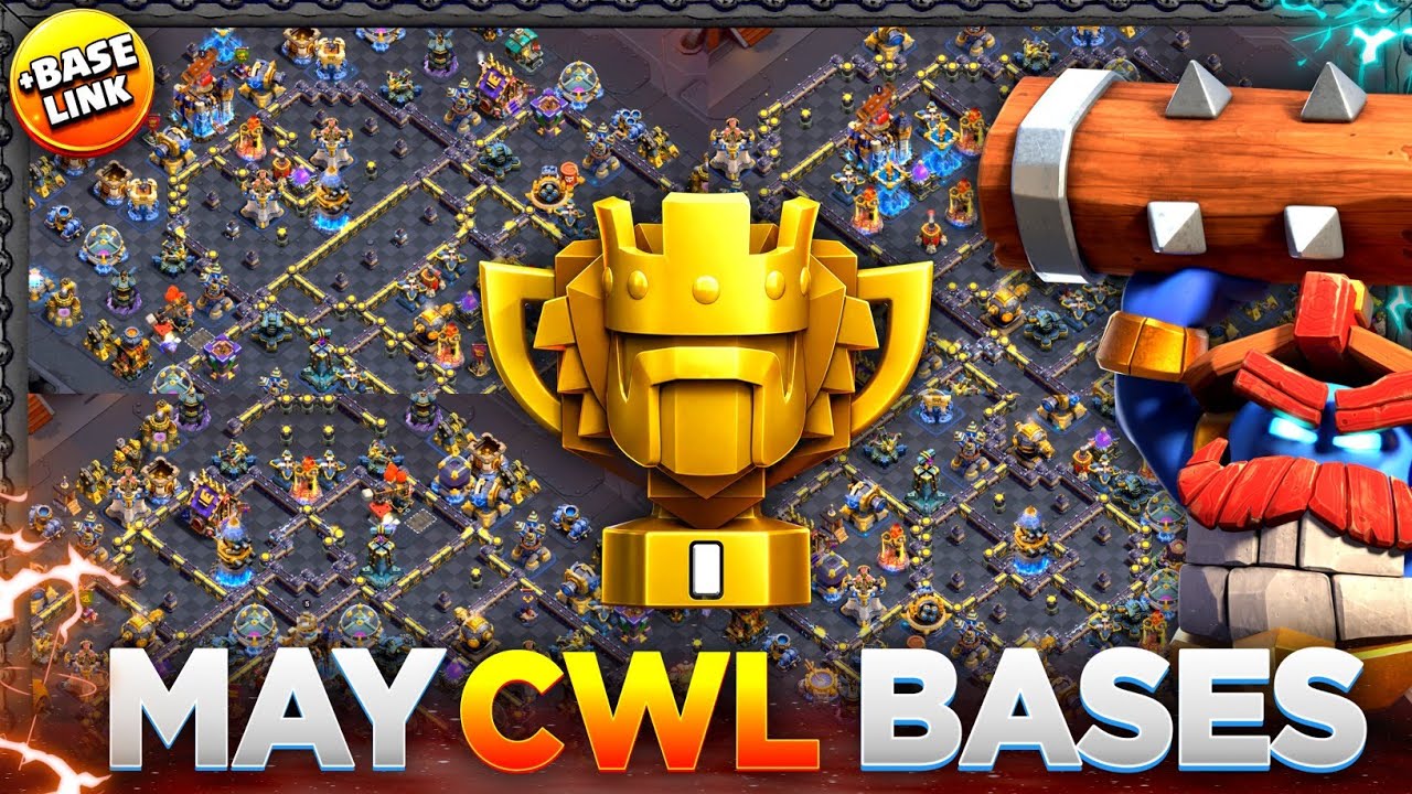 NEW *TH18 CWL BASES* 🔥 | BEST ANTI 3 STAR WAR & LEGEND BASES | ANTI META