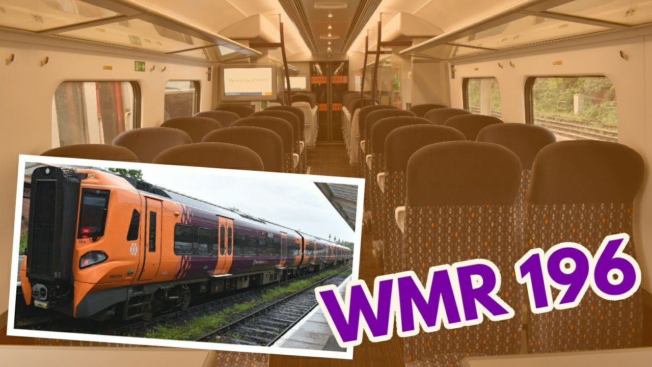 West Midlands Railway 196 CAF Civity | Full Interior/Walkthrough | Standard Class | 4 Carriages