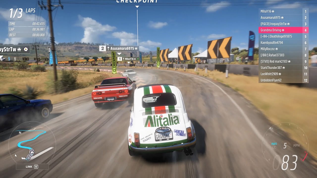 Hayabusa Powered Fiat 500 Abarth in B-Class! (Abarth 595 Forza Horizon 5)