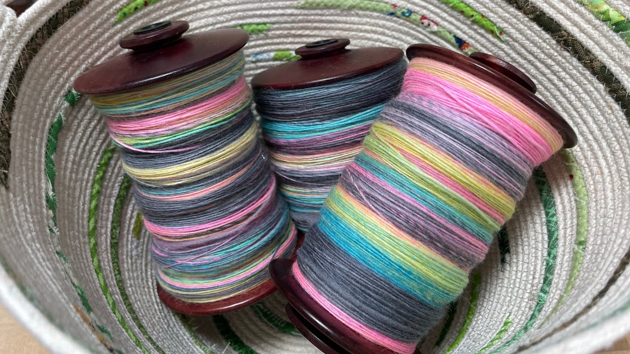 How To Set Up, Spin and Finish 3-ply Fractal Rambouillet!