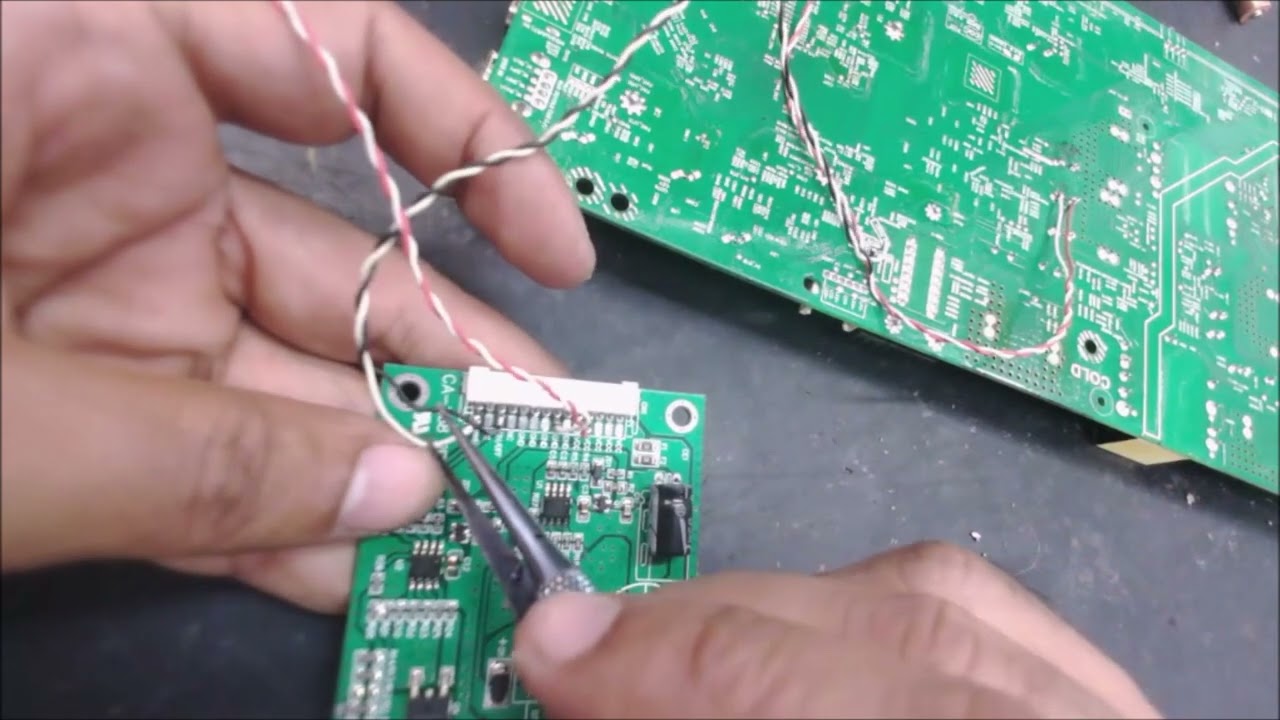 VIZIO TV V505 j09 no backlight how to use universal led driver board