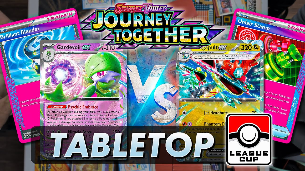 Gardevoir ex vs Dragapult ex (Round 1)【Journey Together】League Cup | Tabletop